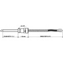 TC-M08-L012-K01.J DALMA BOYU 12MM TÜP ÇAPI 8 MM 1/4*19`` KONNEKTÖRLÜ 1MT KABLOLU BAYONET J TİPİ TERMOKUPL EMKO